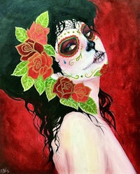 day of the dead painting - day of the dead fine art print